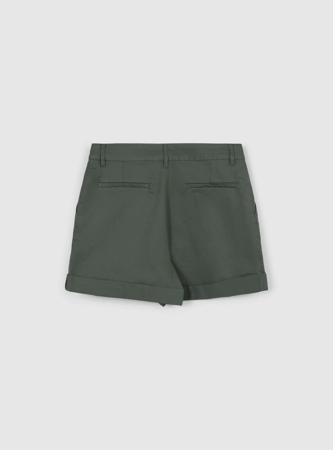 Calliope Chino short femme coton uni