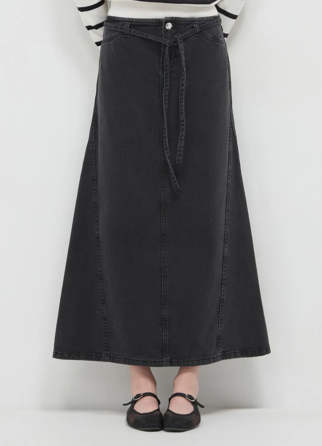 Calliope Jupe évasée denim femme