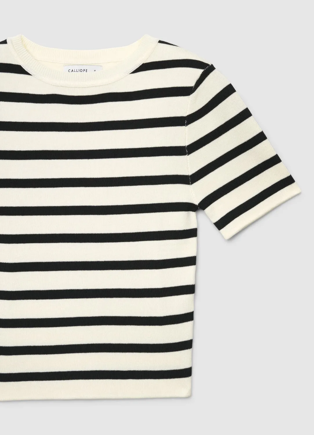 Calliope T-Shirt Rayé t-shirt femme col rond