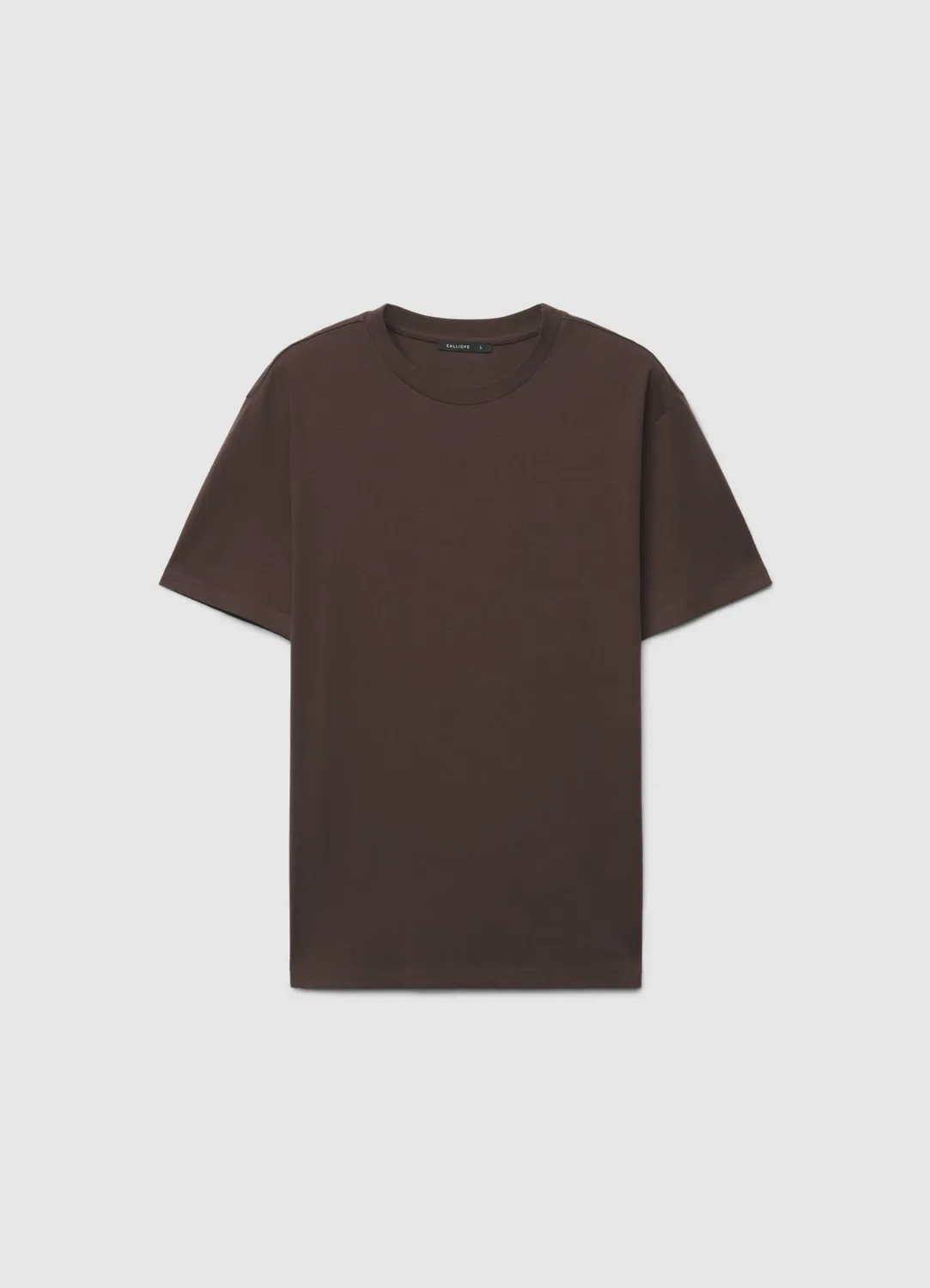 Calliope t-shirt col rond uni homme coupe regular