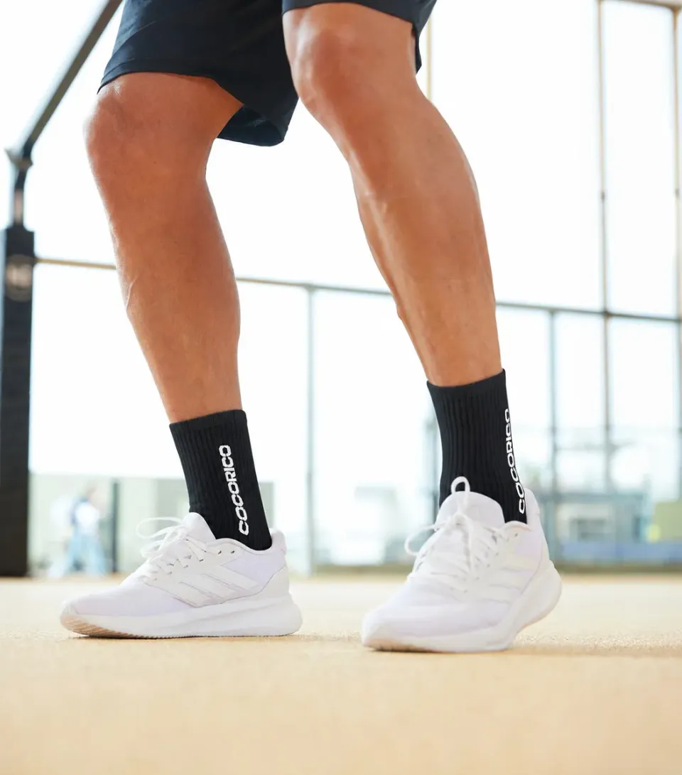 Cocorico Impact Chaussettes Sport Homme Noir
