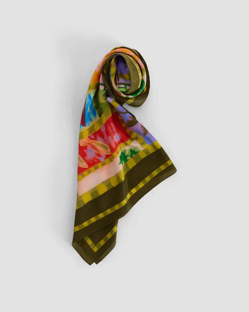 Sportscraft Kai foulard soie 60 cm
