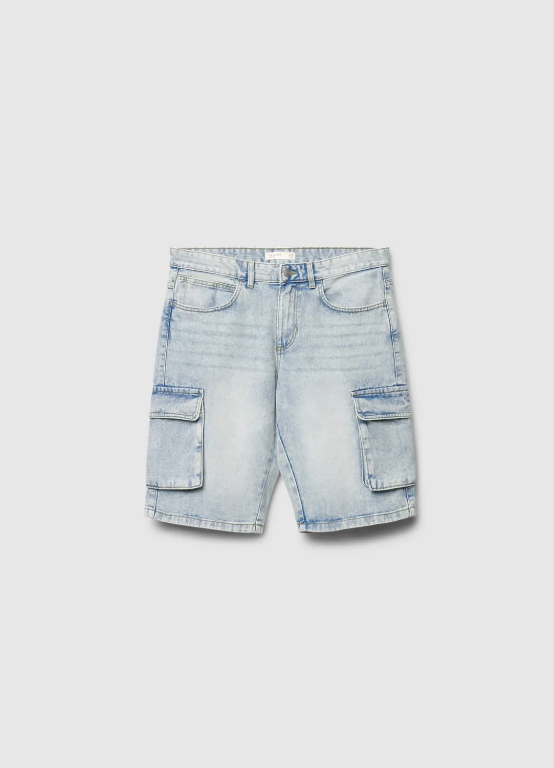 Calliope short cargo homme denim poches