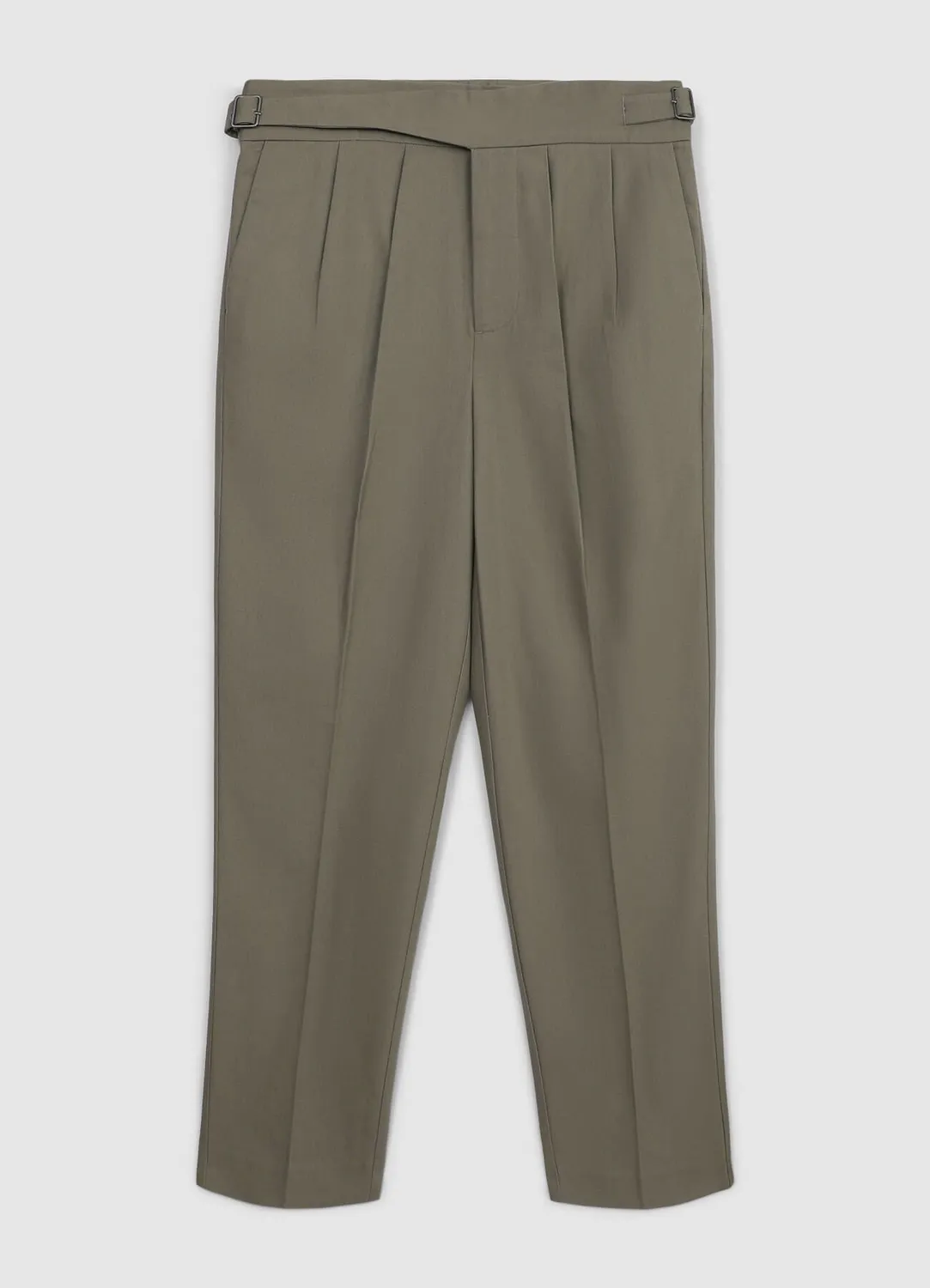 Calliope pantalon boucle homme coton regular uni