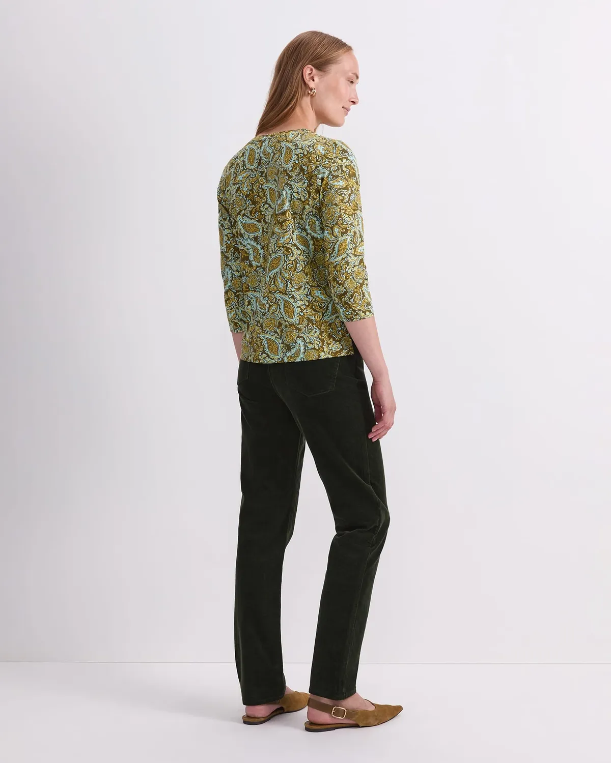 Sportscraft Paisley Mercerised Tee t-shirt coton paisley