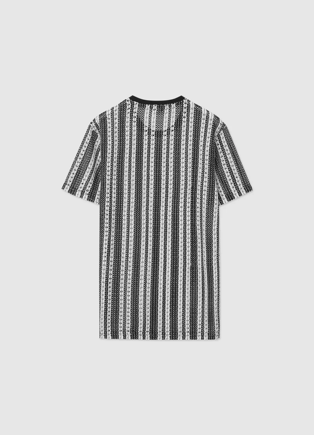 Calliope t-shirt crochet rayé homme
