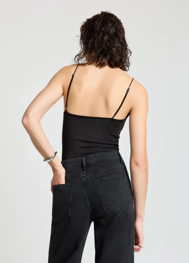 Calliope body chaîne strass femme col bénitier