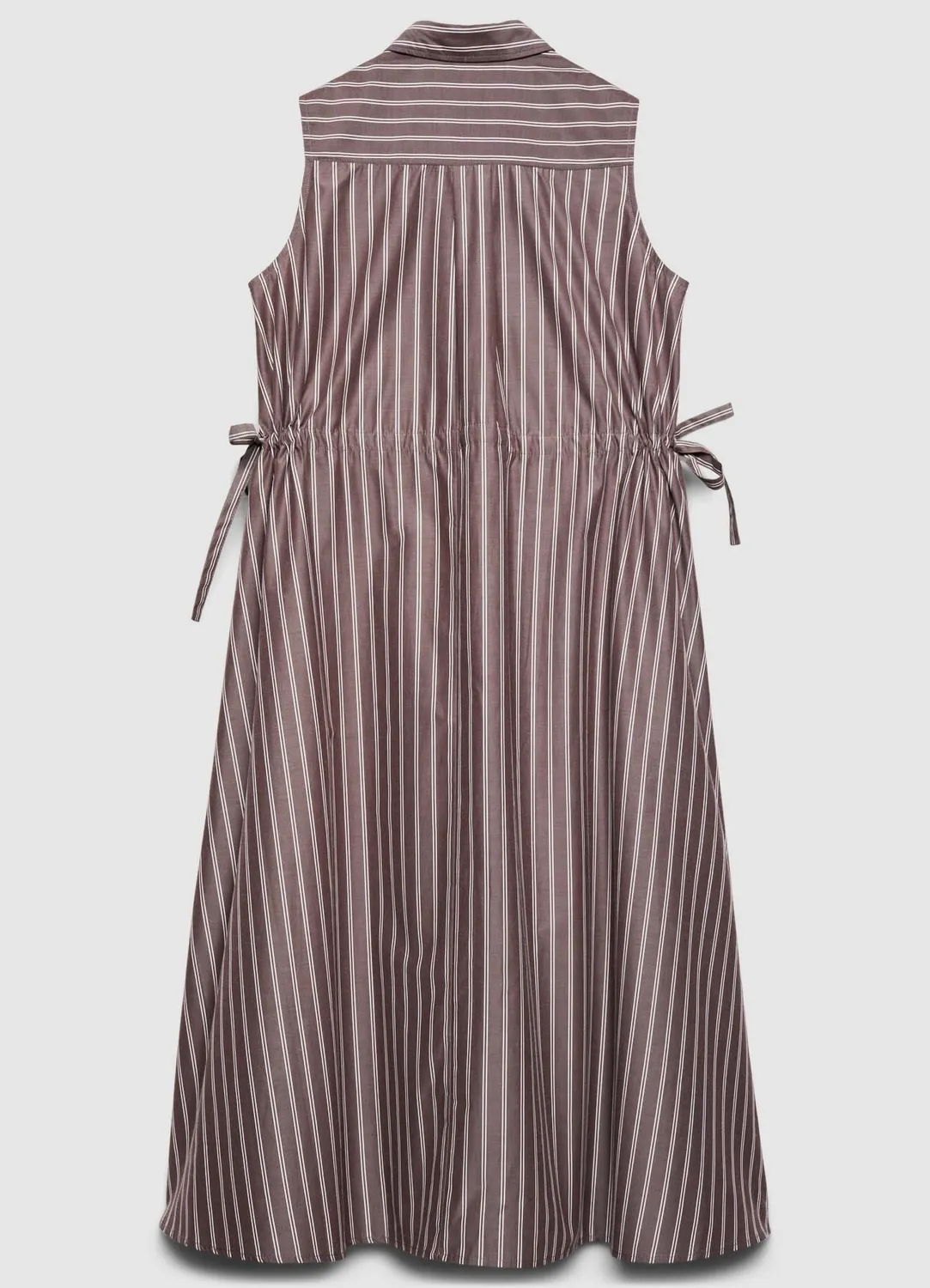 Calliope robe chemisier longue à rayures femme