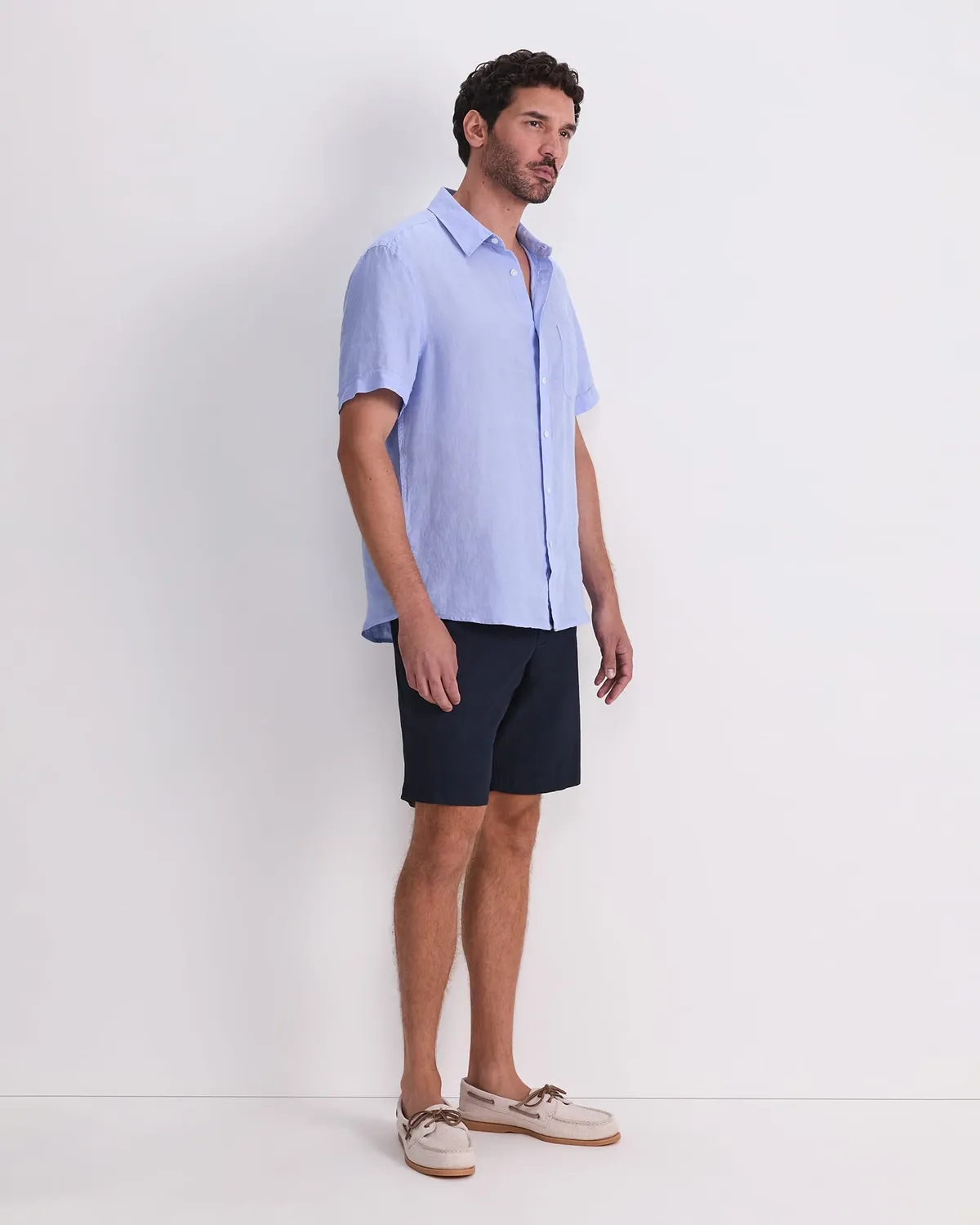 Sportscraft Delave chemise lin manches courtes