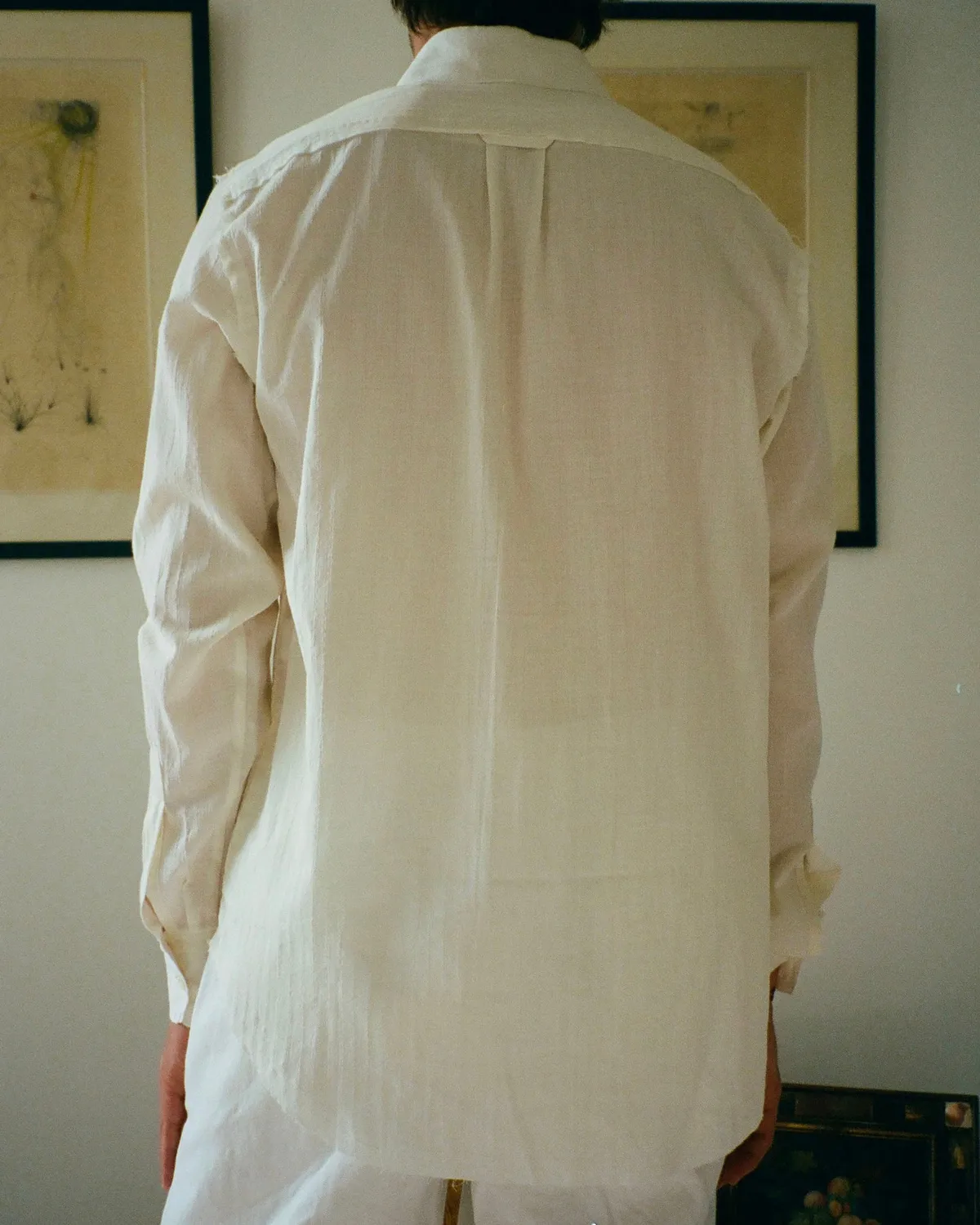 Erevan Jagger Chaînes chemise coupe cintrée