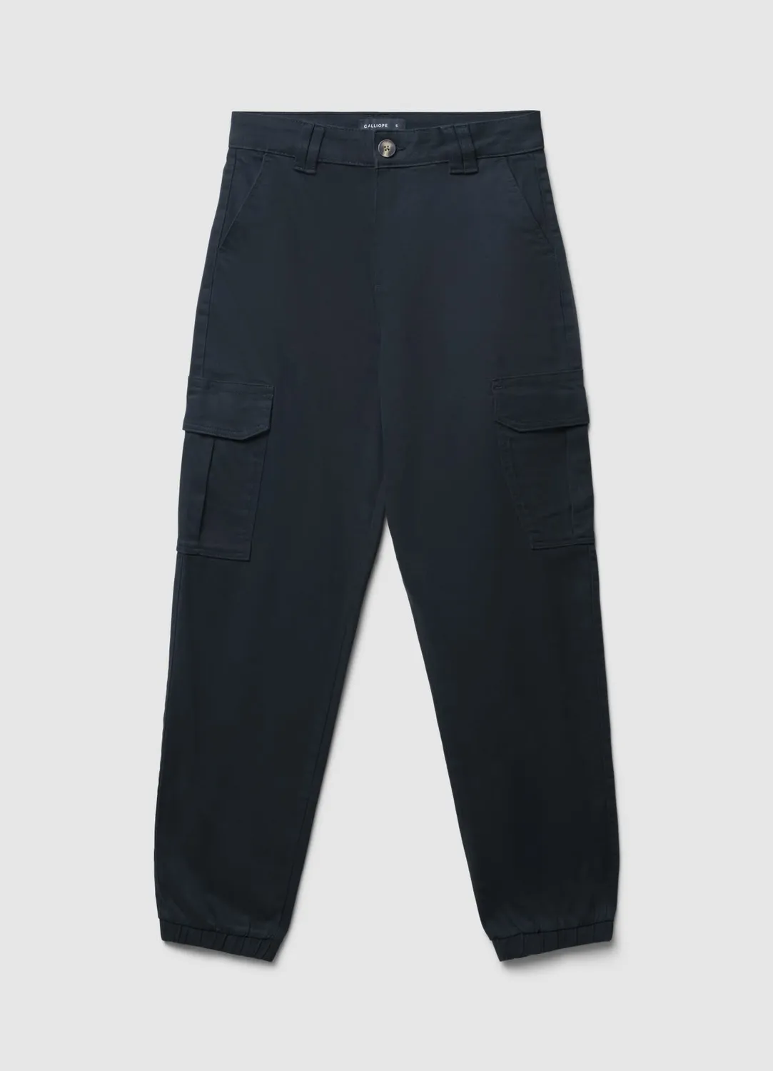 Calliope pantalon cargo femme coton poches