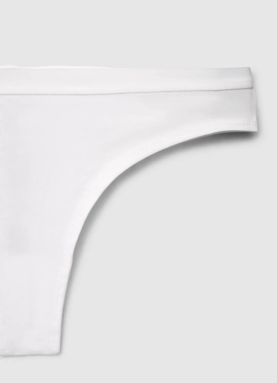 Calliope Lot 3 Slips Brésiliens Unis Femme Taille S