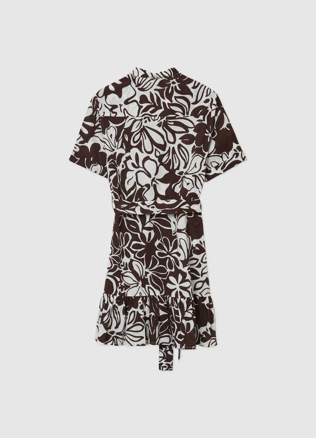 Calliope Balza robe courte femme à volant