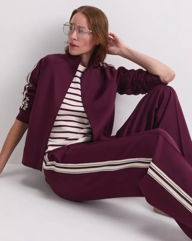 SportsCraft Lina veste zippée rayures femme