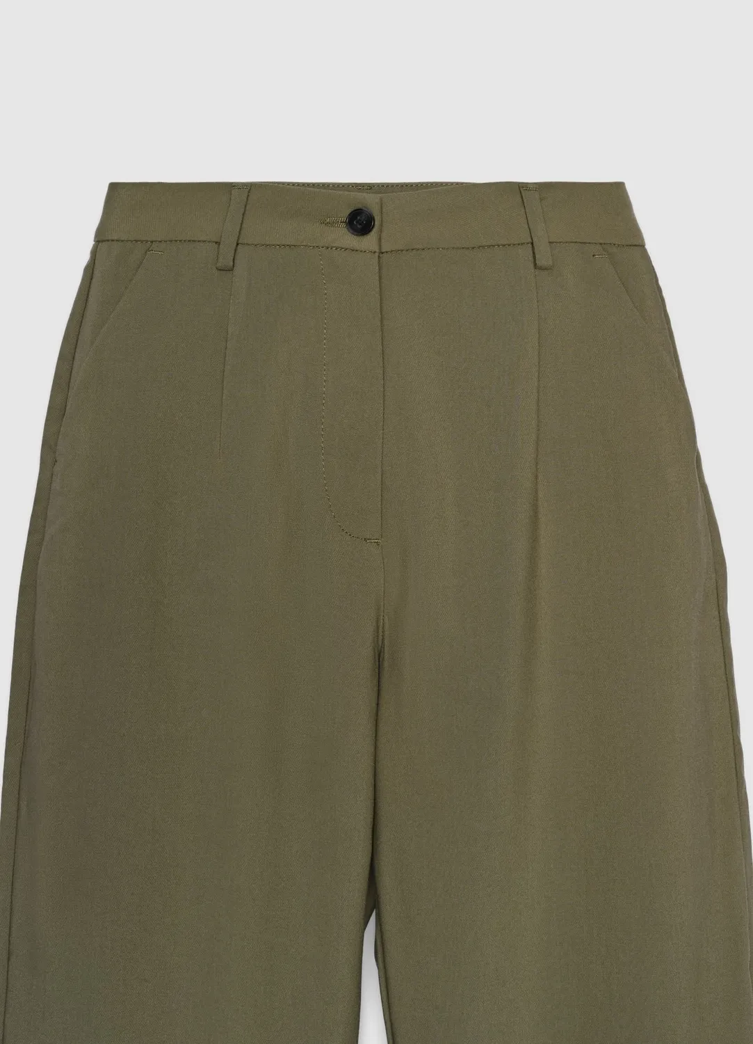 Calliope pantalon balloon uni taille haute poches