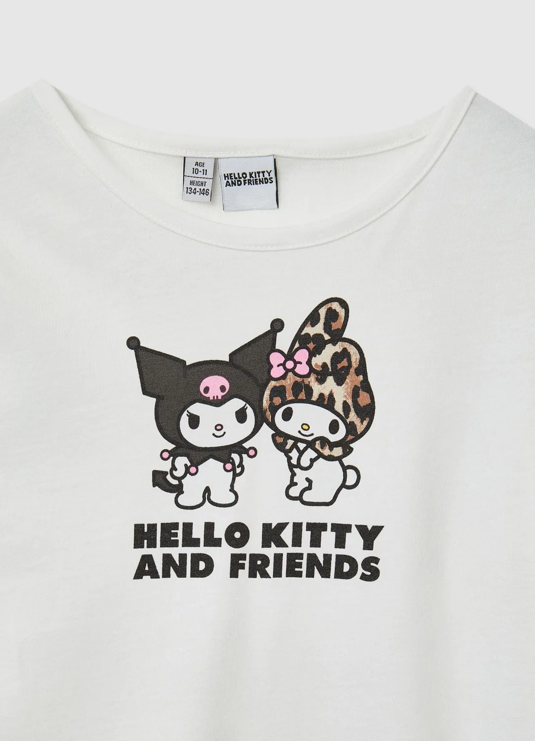 Calliope Hello Kitty t-shirt manches longues fille coton