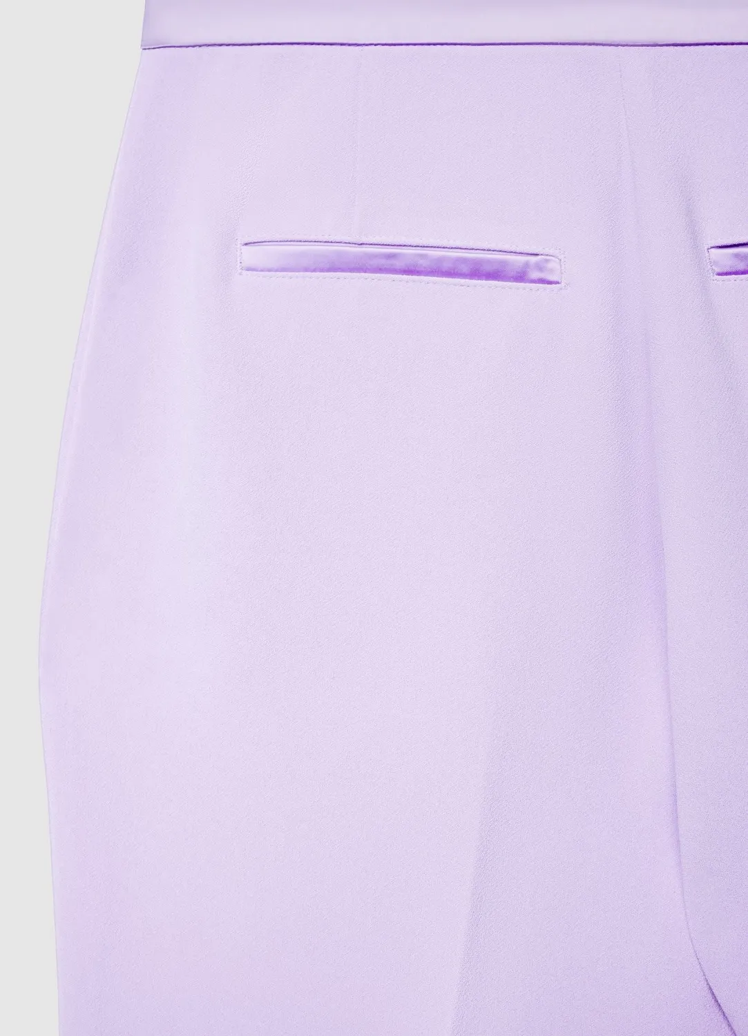 Calliope pantalon flare crêpe femme patte