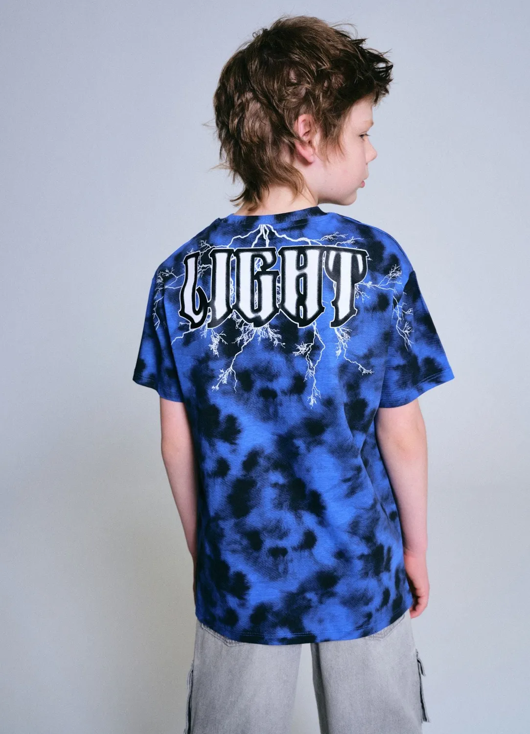Calliope Boy t-shirt tie-dye enfant manches courtes