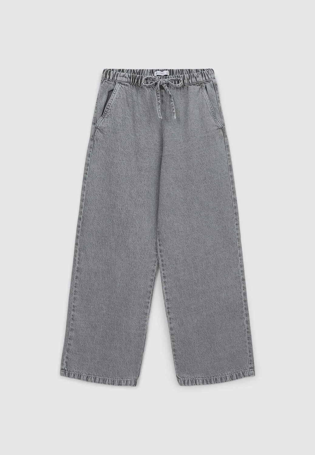Calliope jogger denim femme cordon