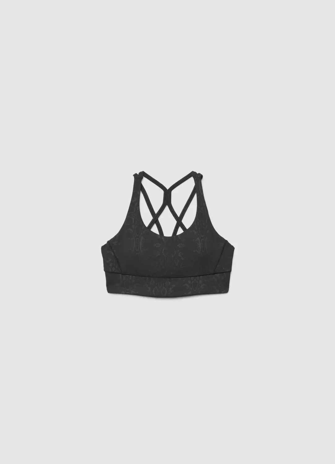 Calliope top brassière imprimé animalier dos croisé