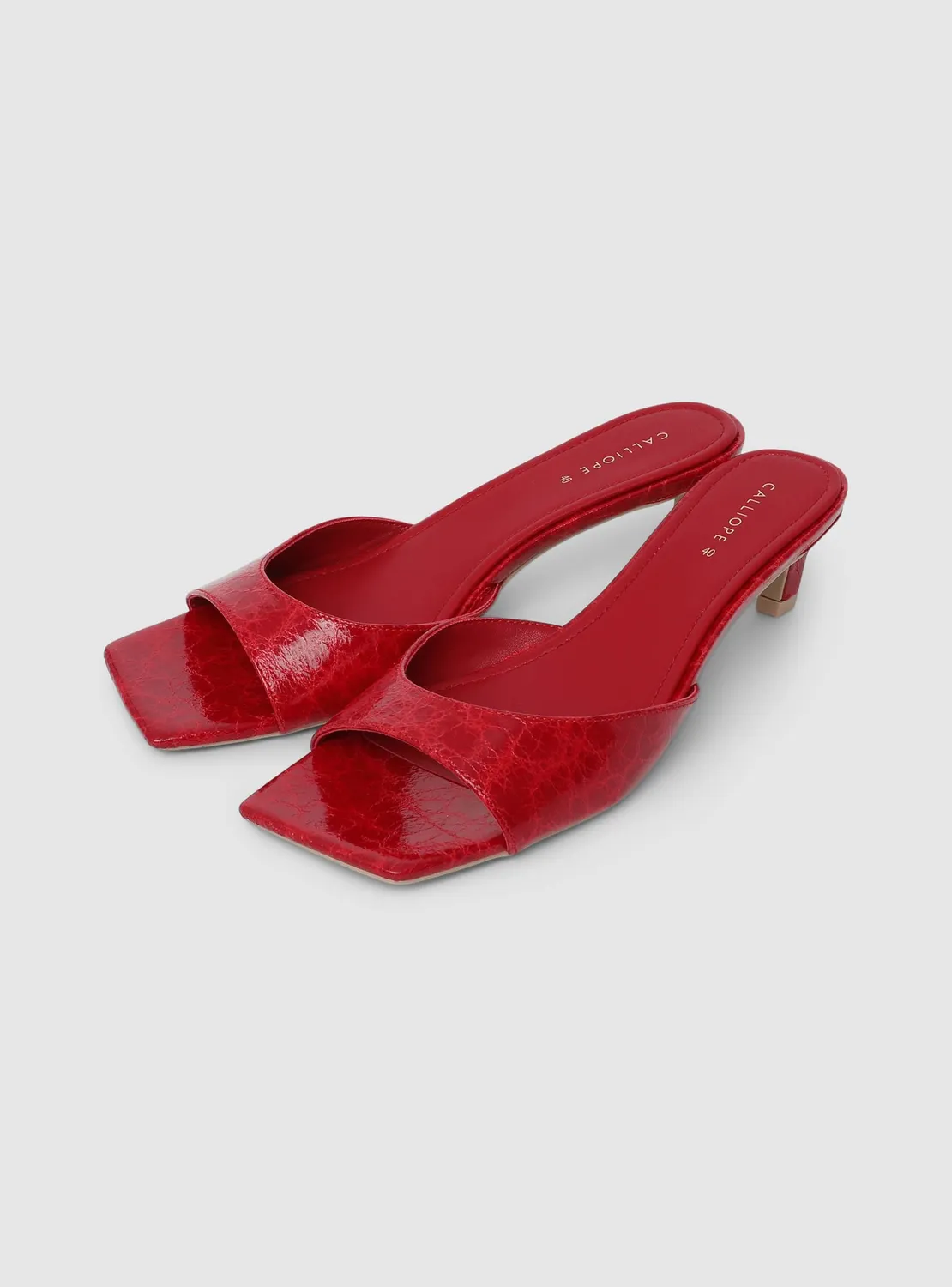 Calliope mules femme talon 4,5 cm