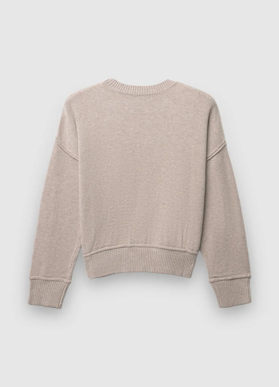 Calliope pull col rond bords francs femme