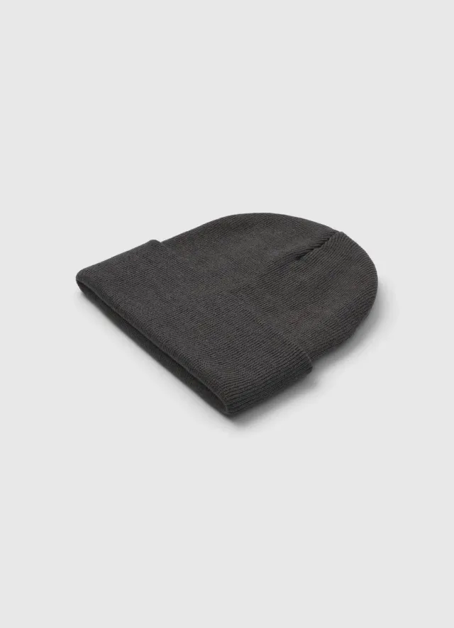 Calliope bonnet basic homme maille à revers