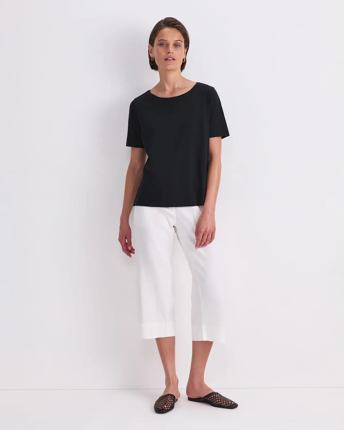 Sportscraft Mercerised t-shirt coton manches courtes