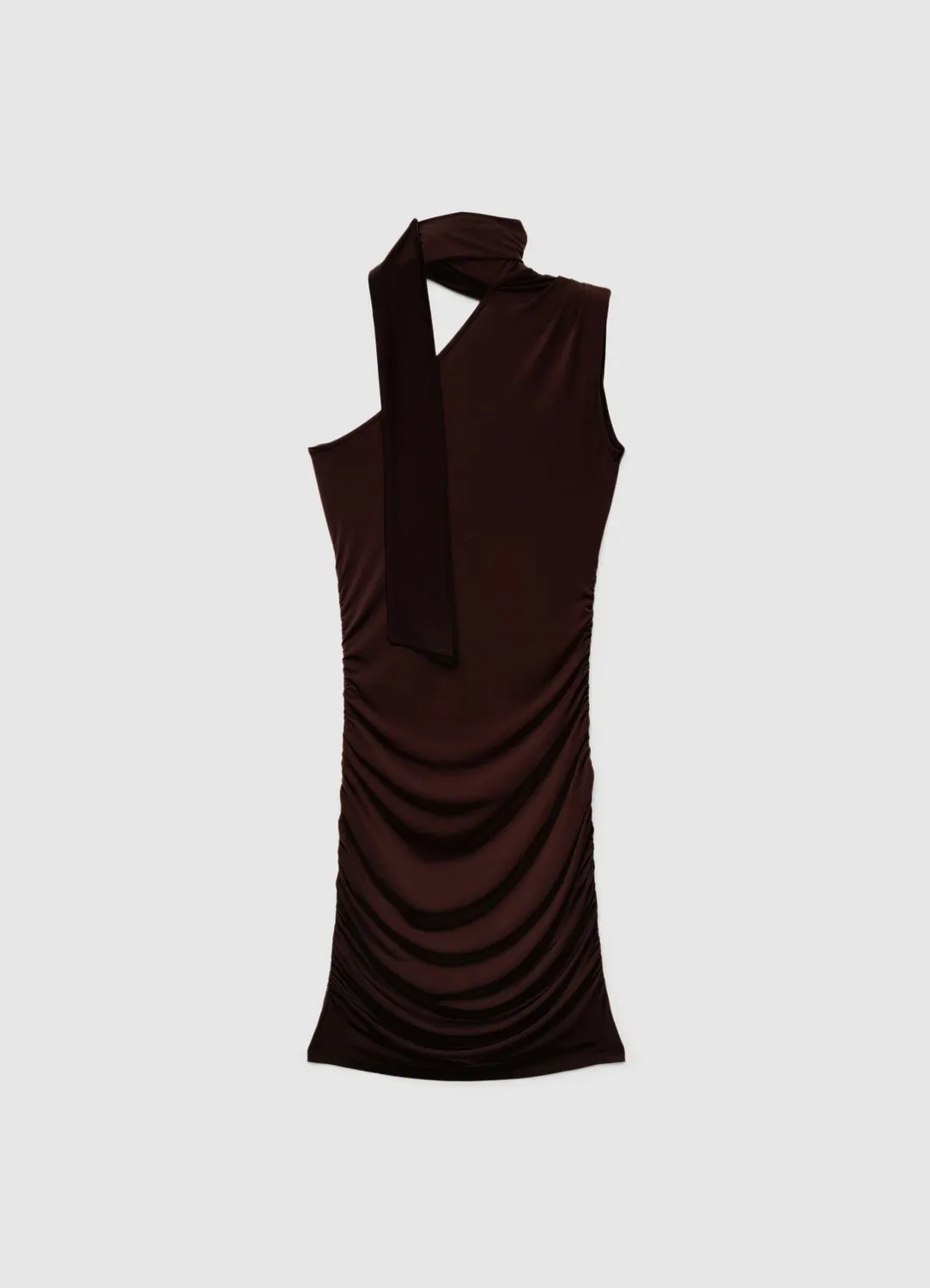 Calliope Atelier robe une épaule drapée soirée femme