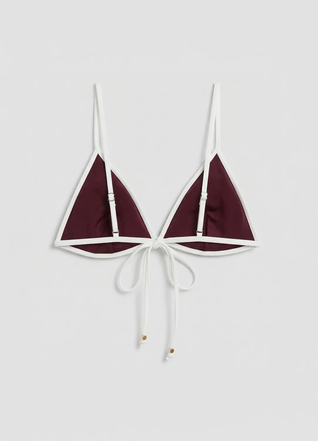 Calliope haut bikini triangle profils contrastés