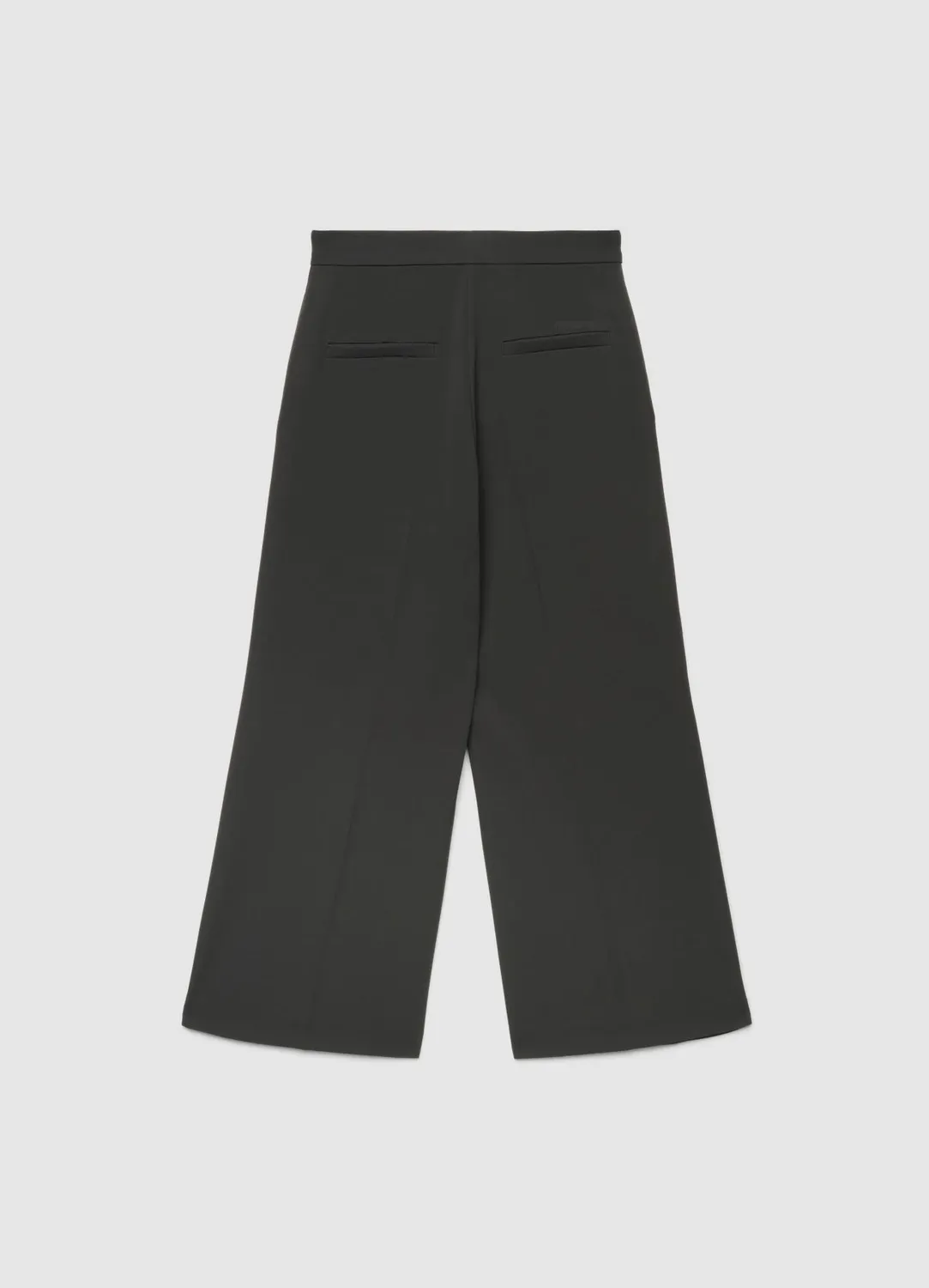 Calliope pantalon culotte femme large taille haute uni