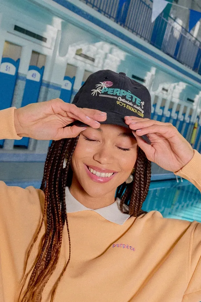 Perpète casquette carbone coton bio brodée