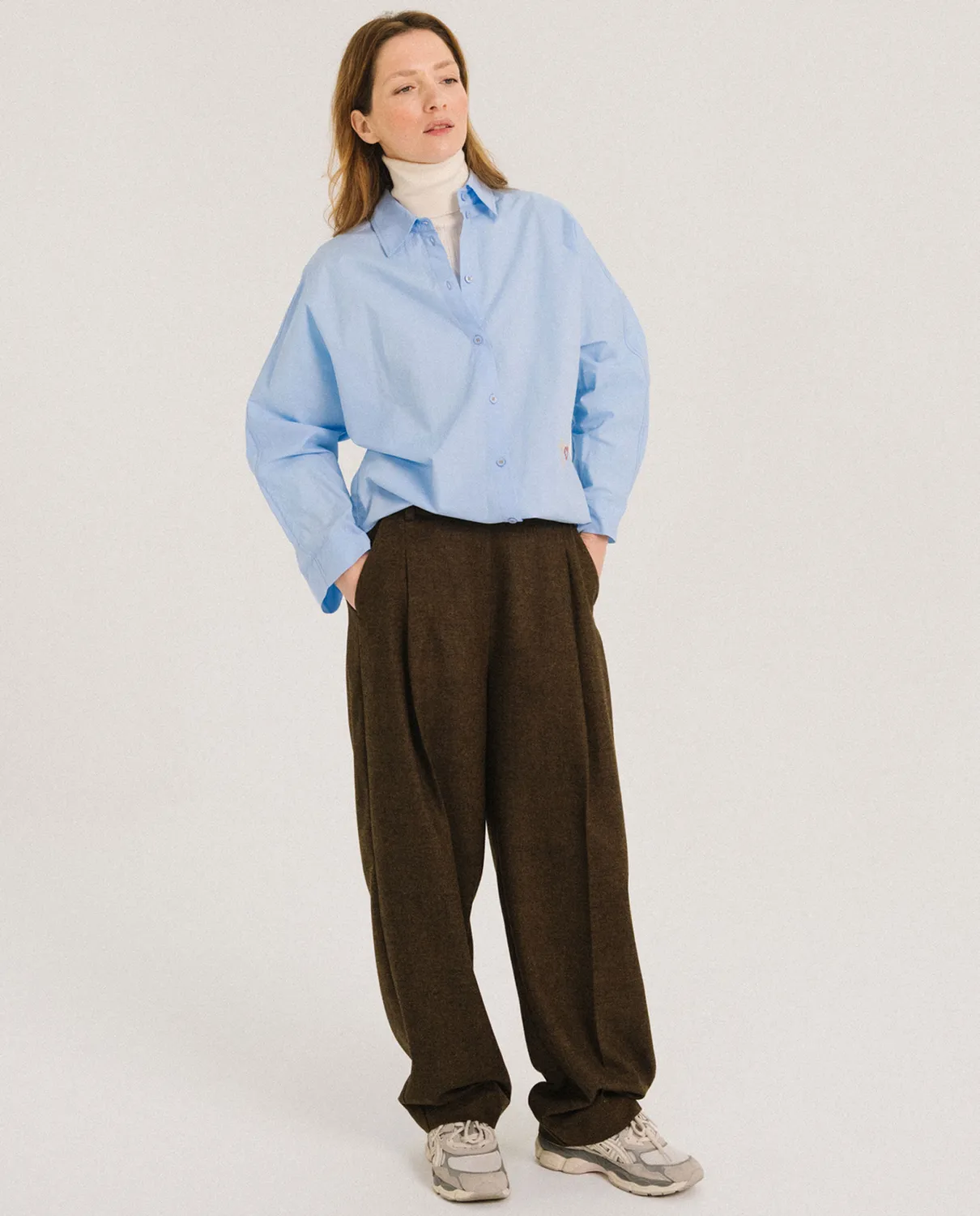 Tinsels Francois pantalon Nuts flanelle barrel