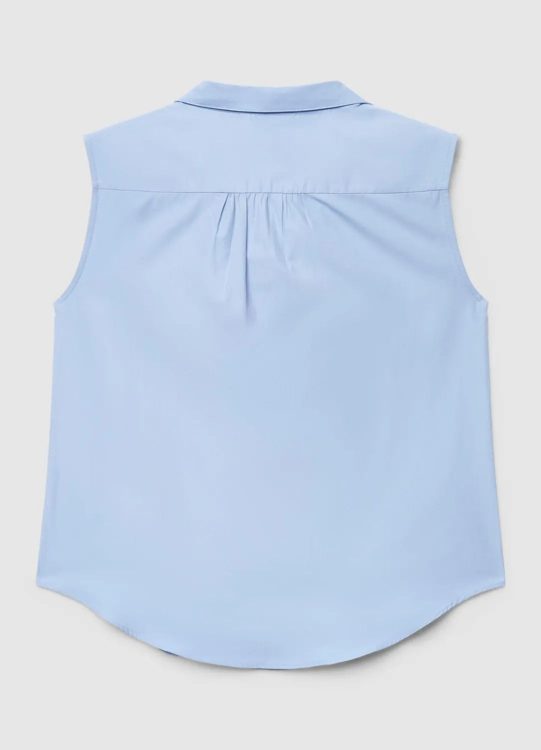 Calliope blouse sans manches col chemise V