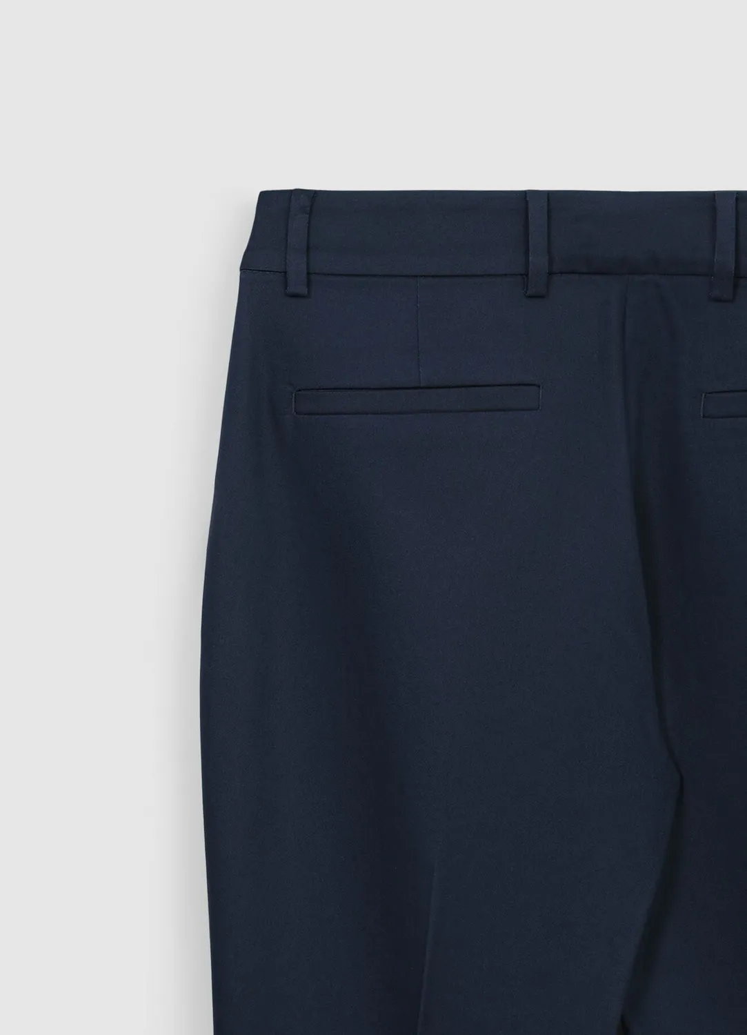 Calliope rasatello pantalon femme uni classique