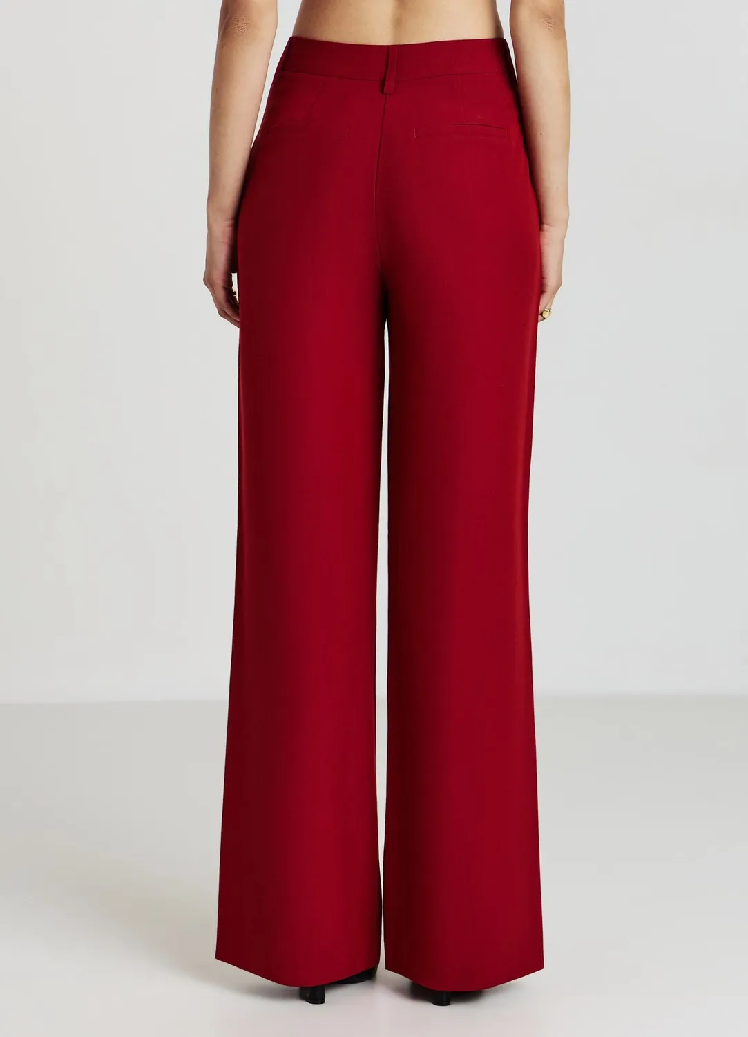 Calliope Pantalon palazzo large bureau femme