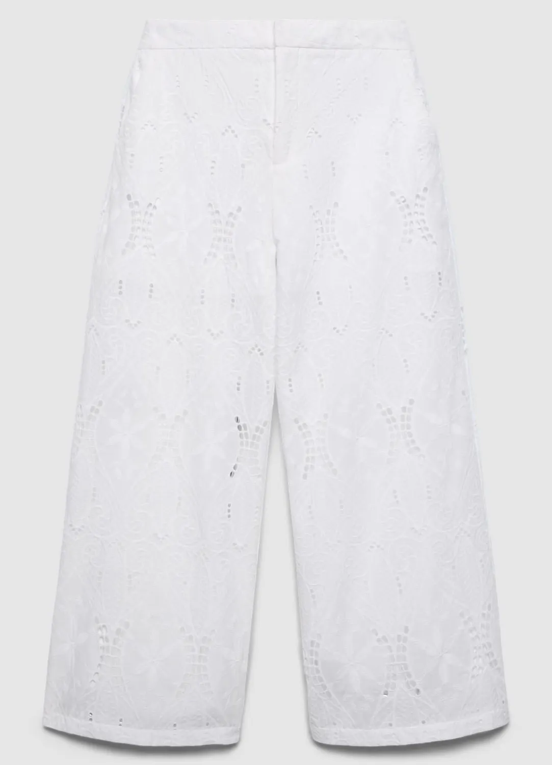 Calliope pantalon culotte femme sangallo brodé