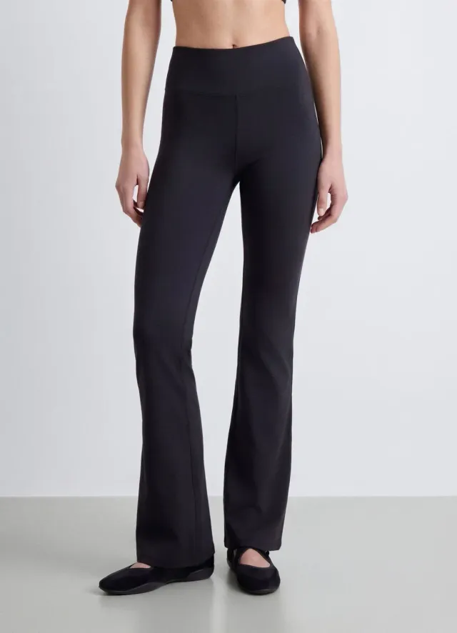 Calliope legging flare femme taille haute uni