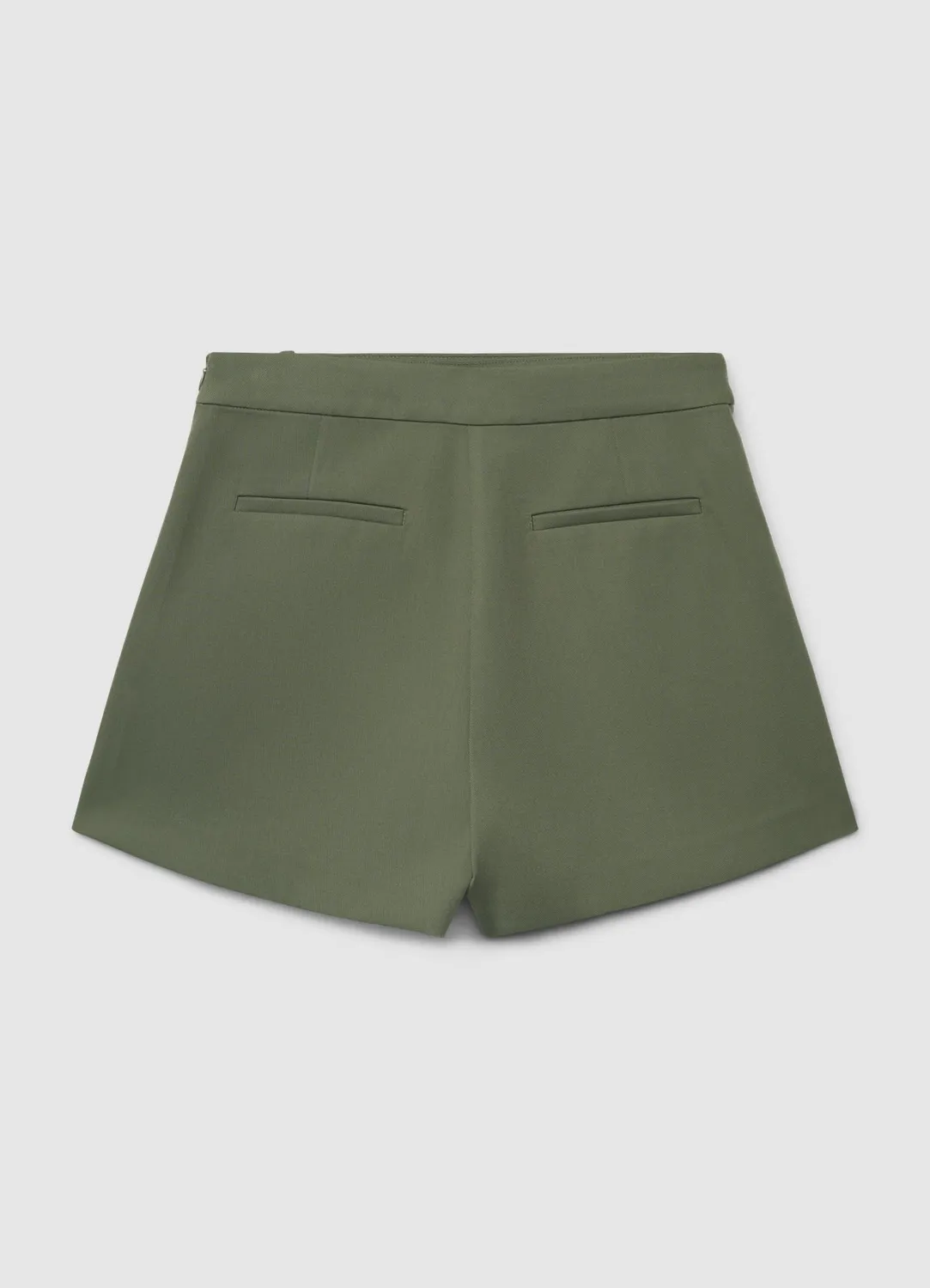 Calliope Jupe-short boutons femme fermeture latérale