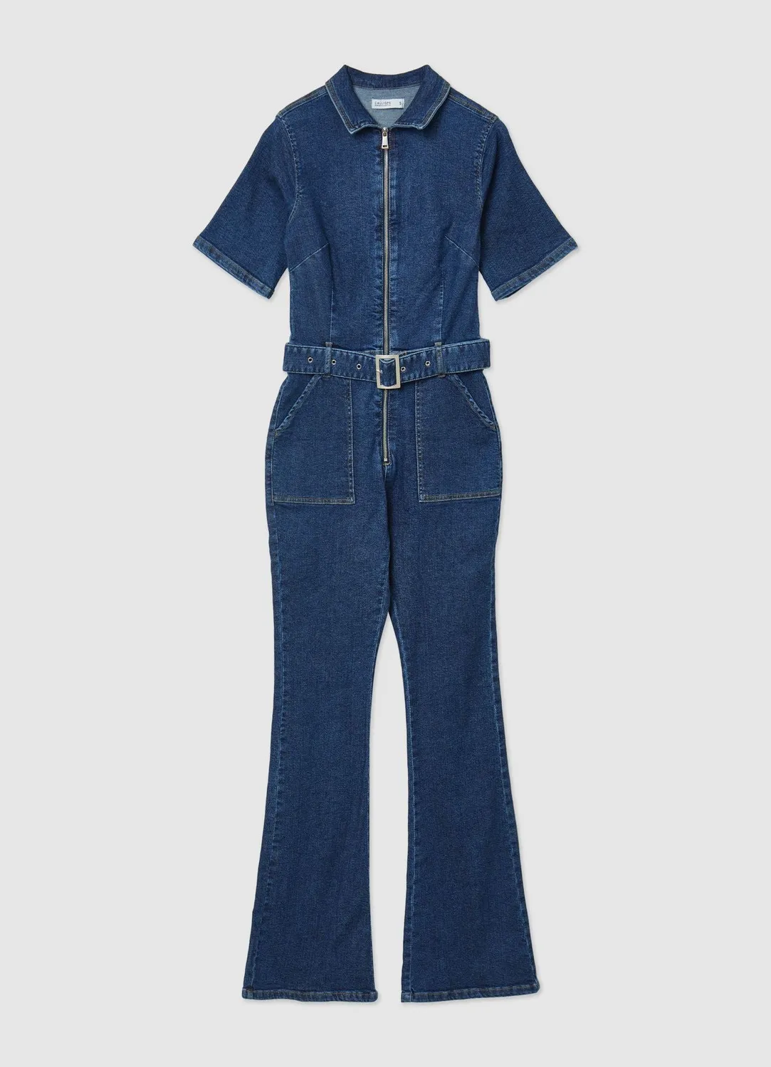 Calliope denim combinaison femme jean à ceinture