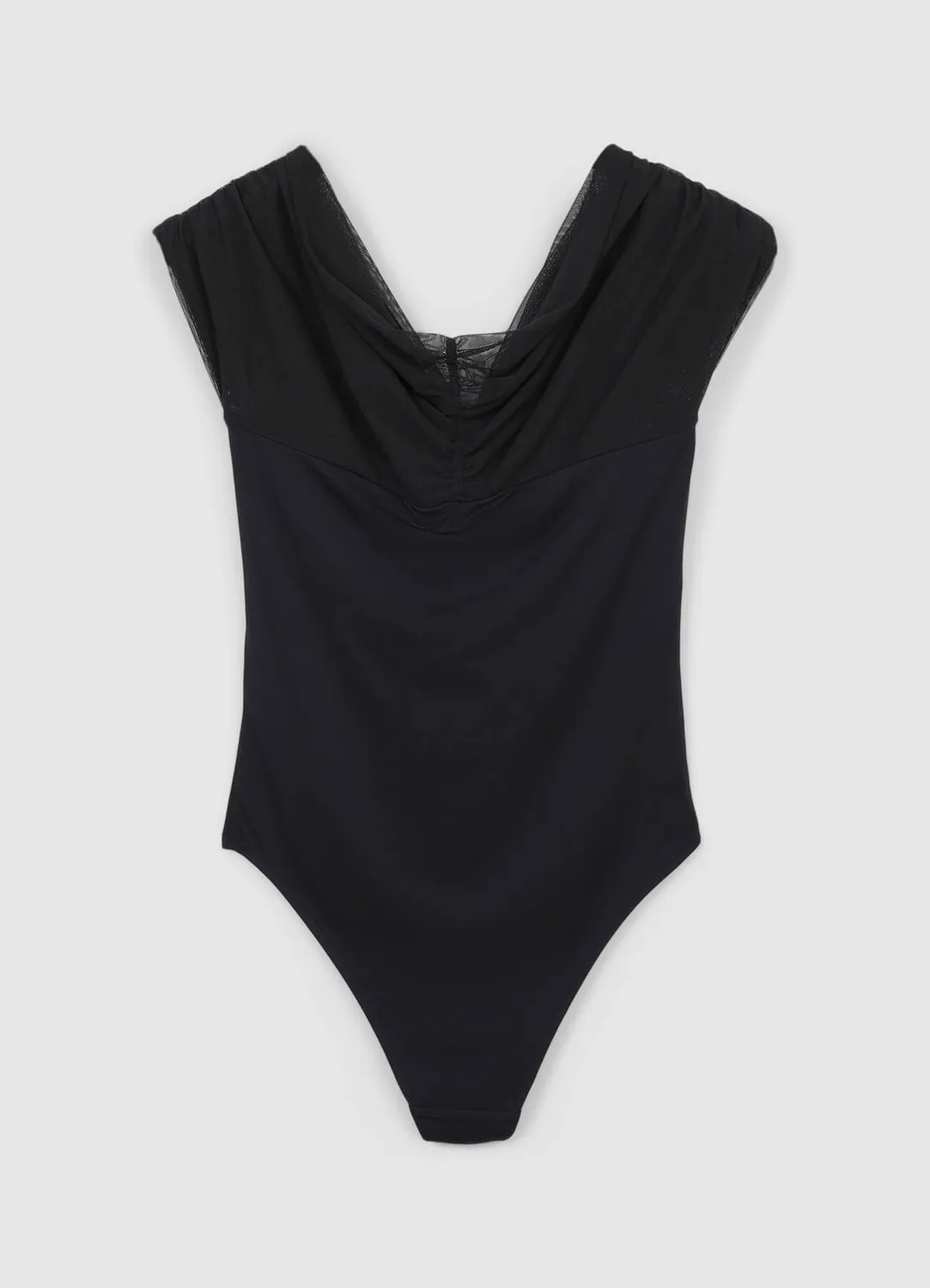 Calliope body nœud tulle boutonné regular femme