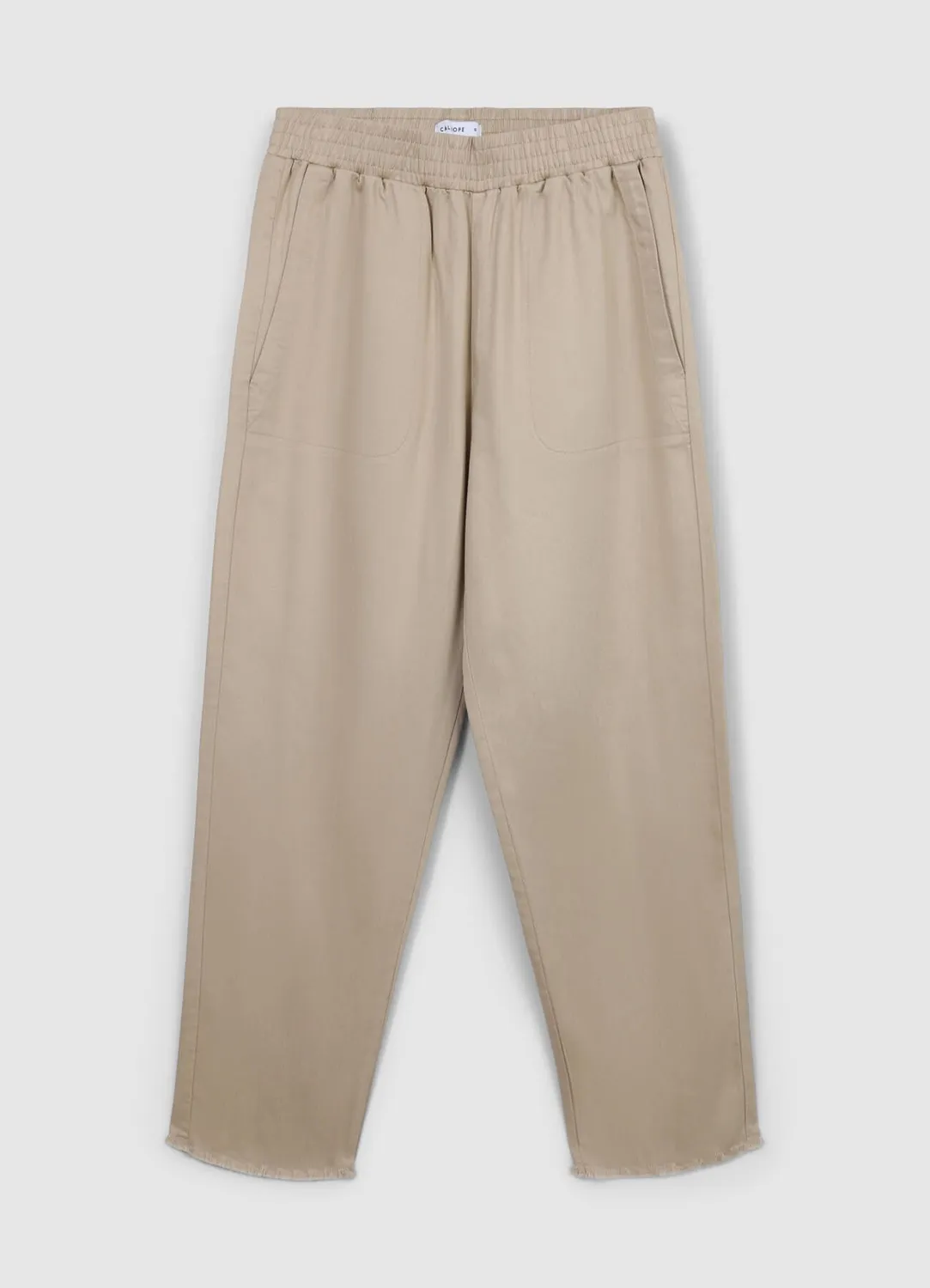 Calliope jogger uni femme taille élastique poches