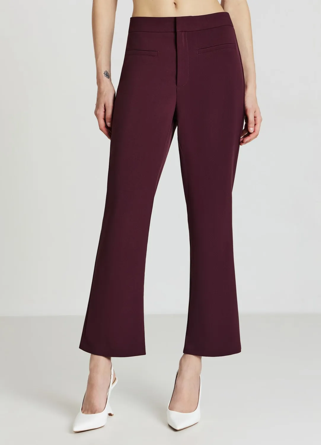 Calliope pantalon flare femme mini évasé long