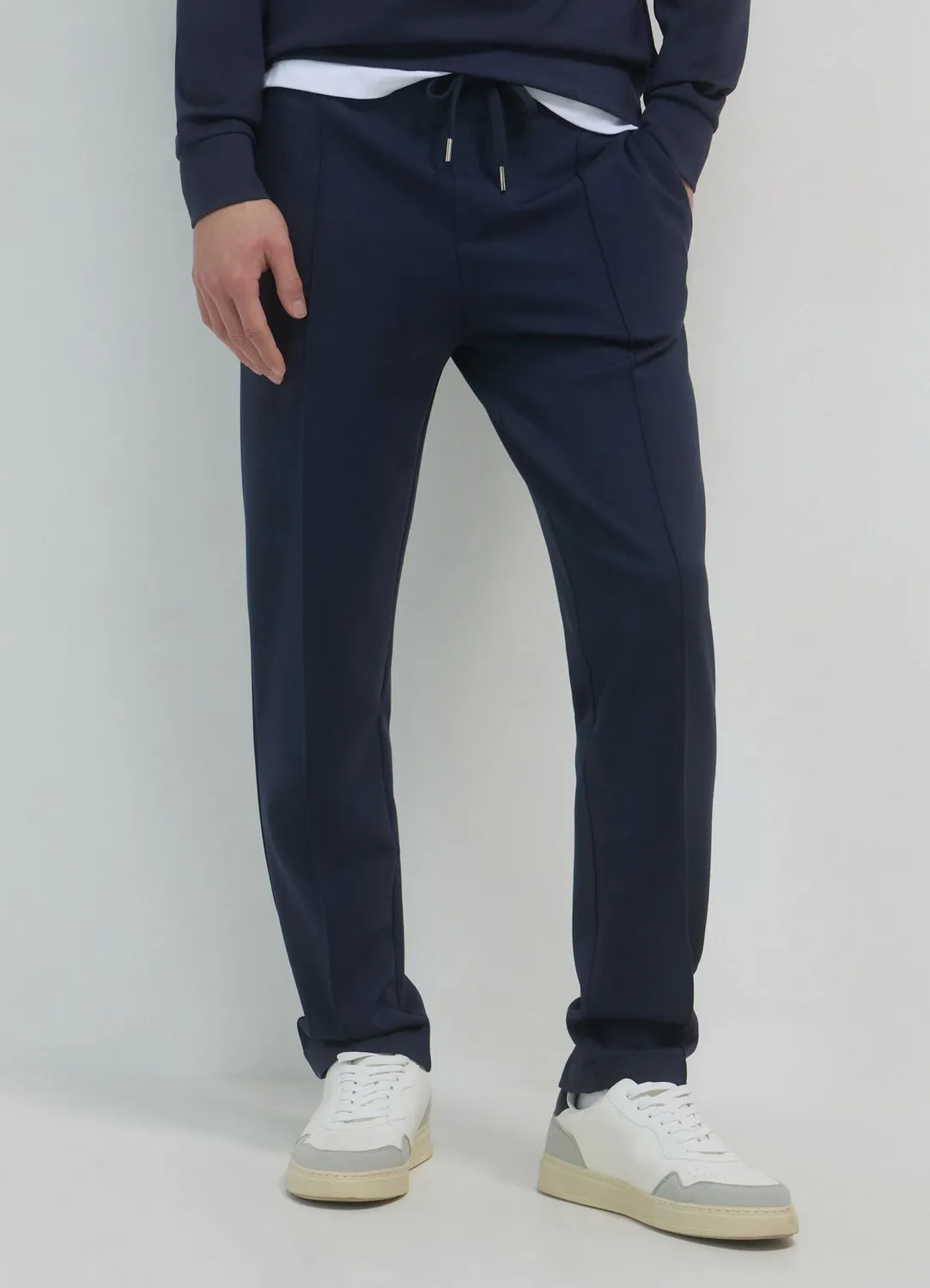 Calliope pantalon jogging homme point milano cordon