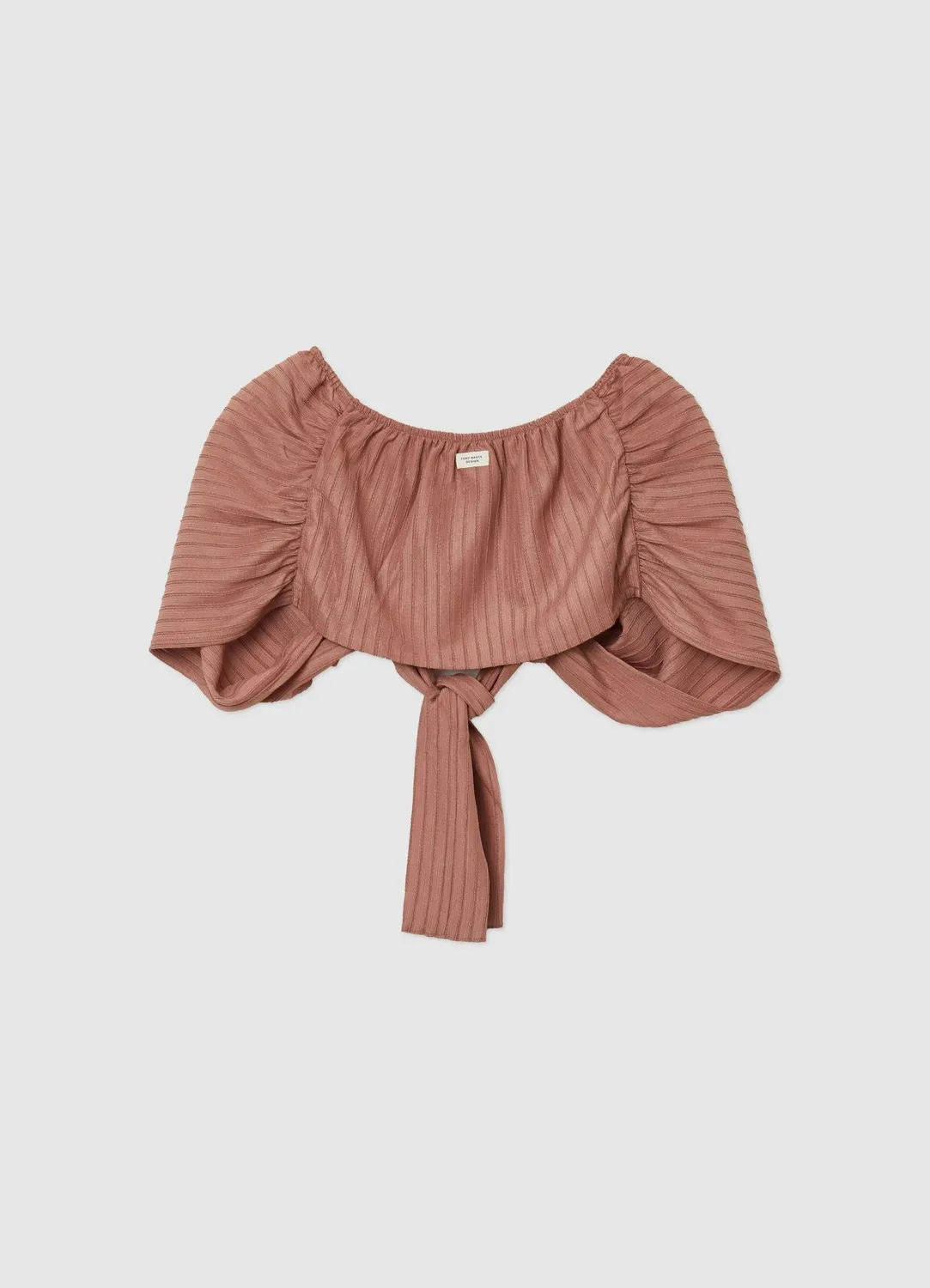 Calliope top croisé femme attache cou taille unique