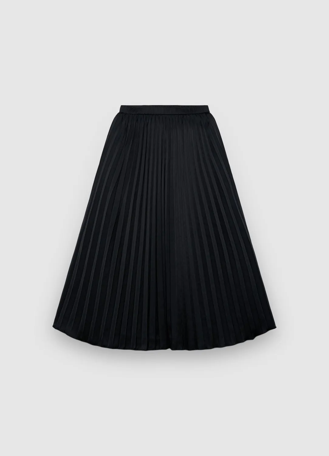 Calliope jupe plissée midi femme taille élastiquée