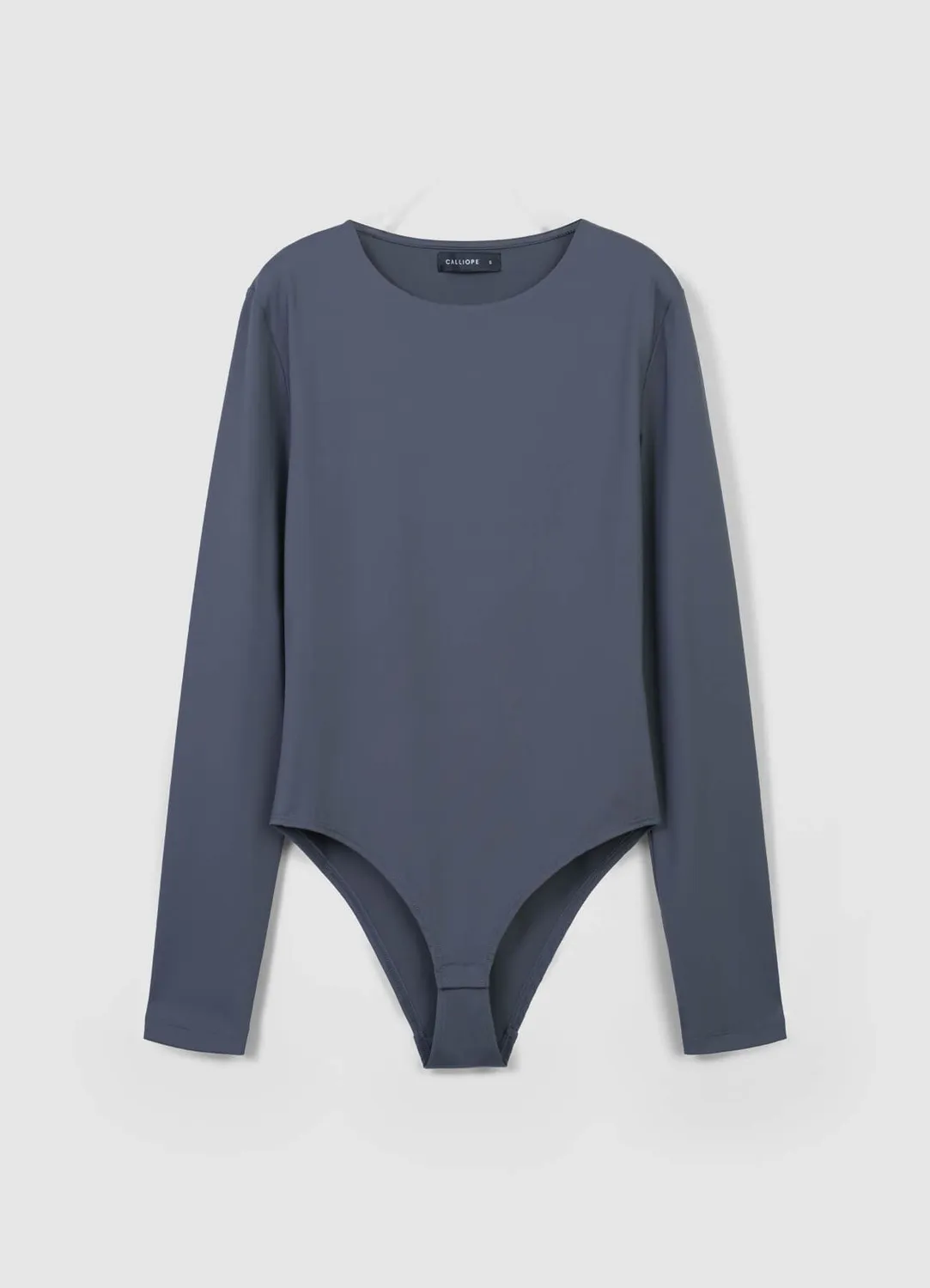 Calliope body col rond uni manches longues taille S