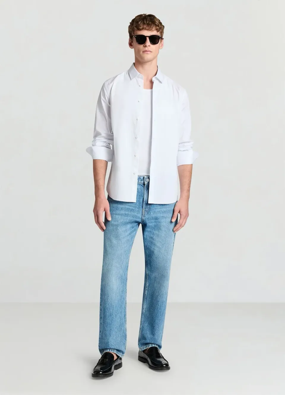 Calliope chemise classique unie homme slim