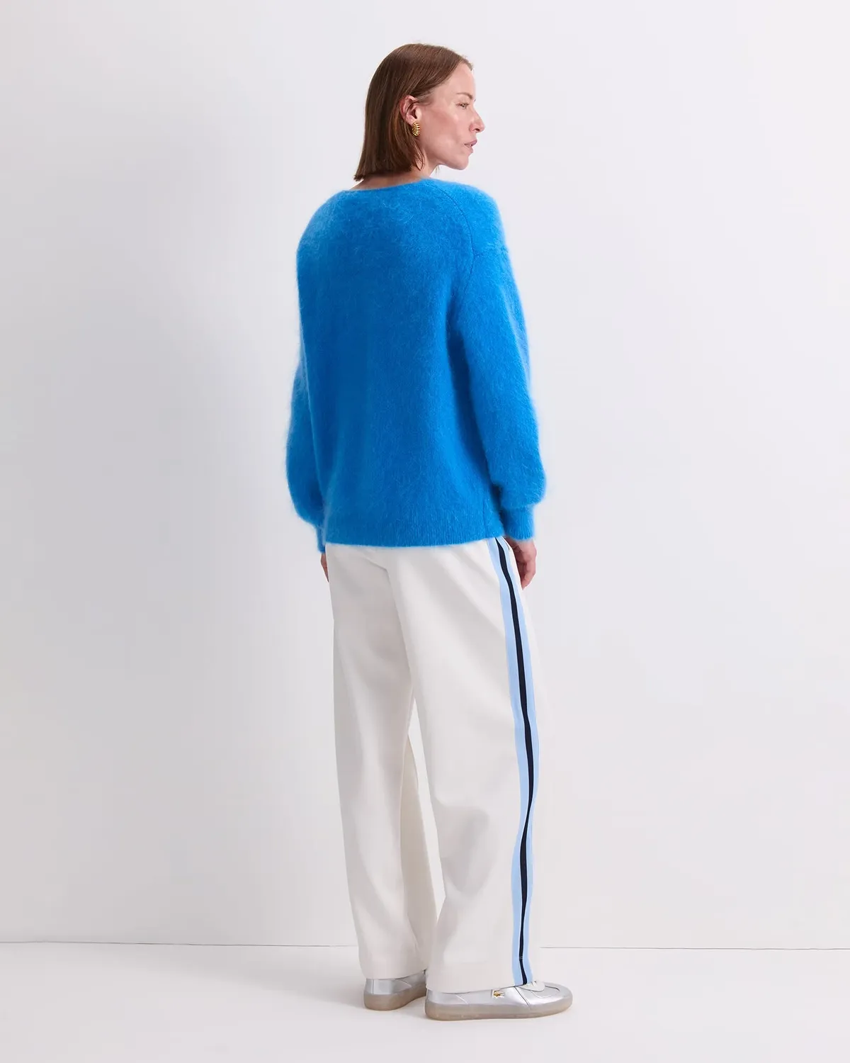 Sportscraft Tatiana Mohair pull col V femme