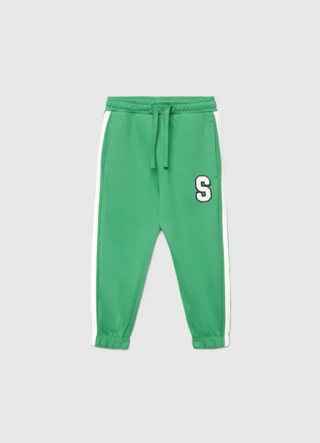 Calliope pantalon sport bandes patch garçon